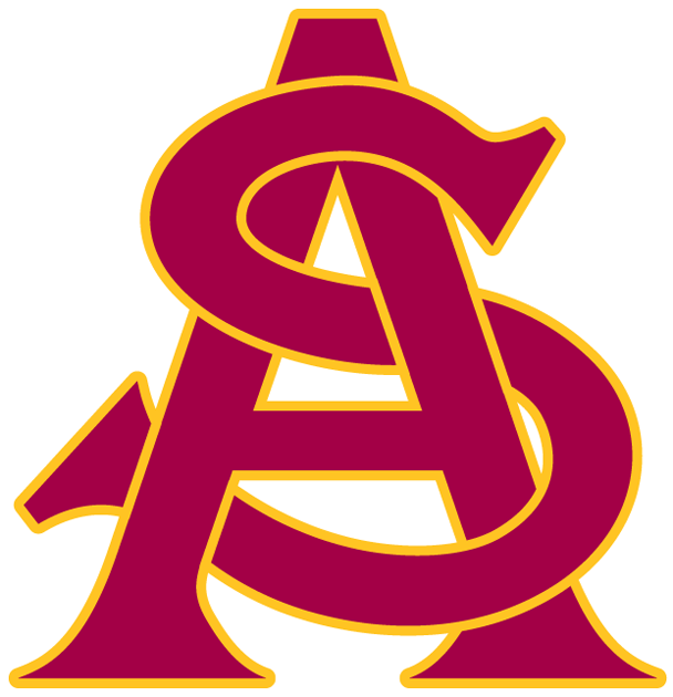 Arizona State Sun Devils 1980-Pres Alternate Logo vinyl decal